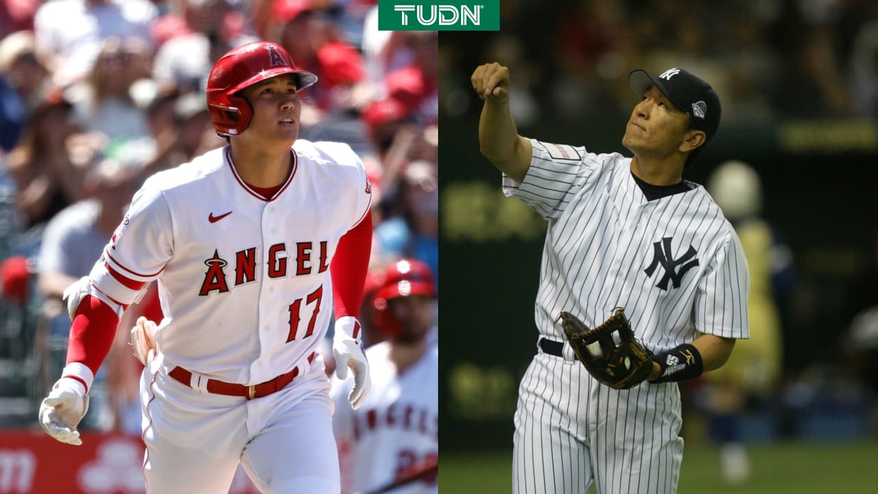 Shohei Ohtani y Hideki Matsui son dos de los mejores japoneses en la historia de MLB.