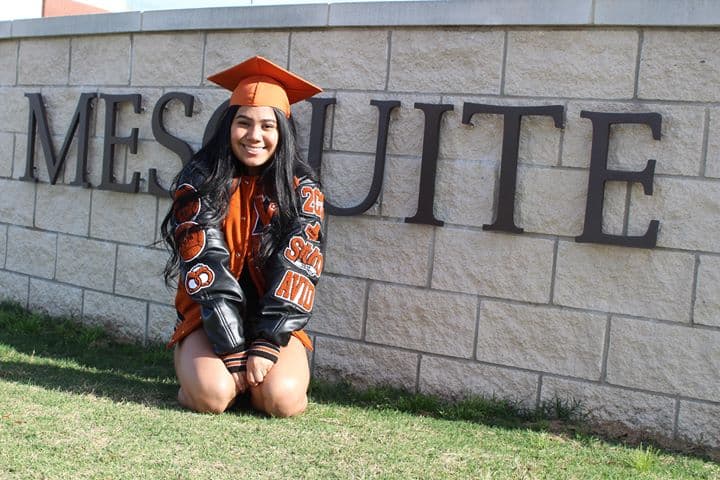 Danna Monserrat, Mesquite, High School.