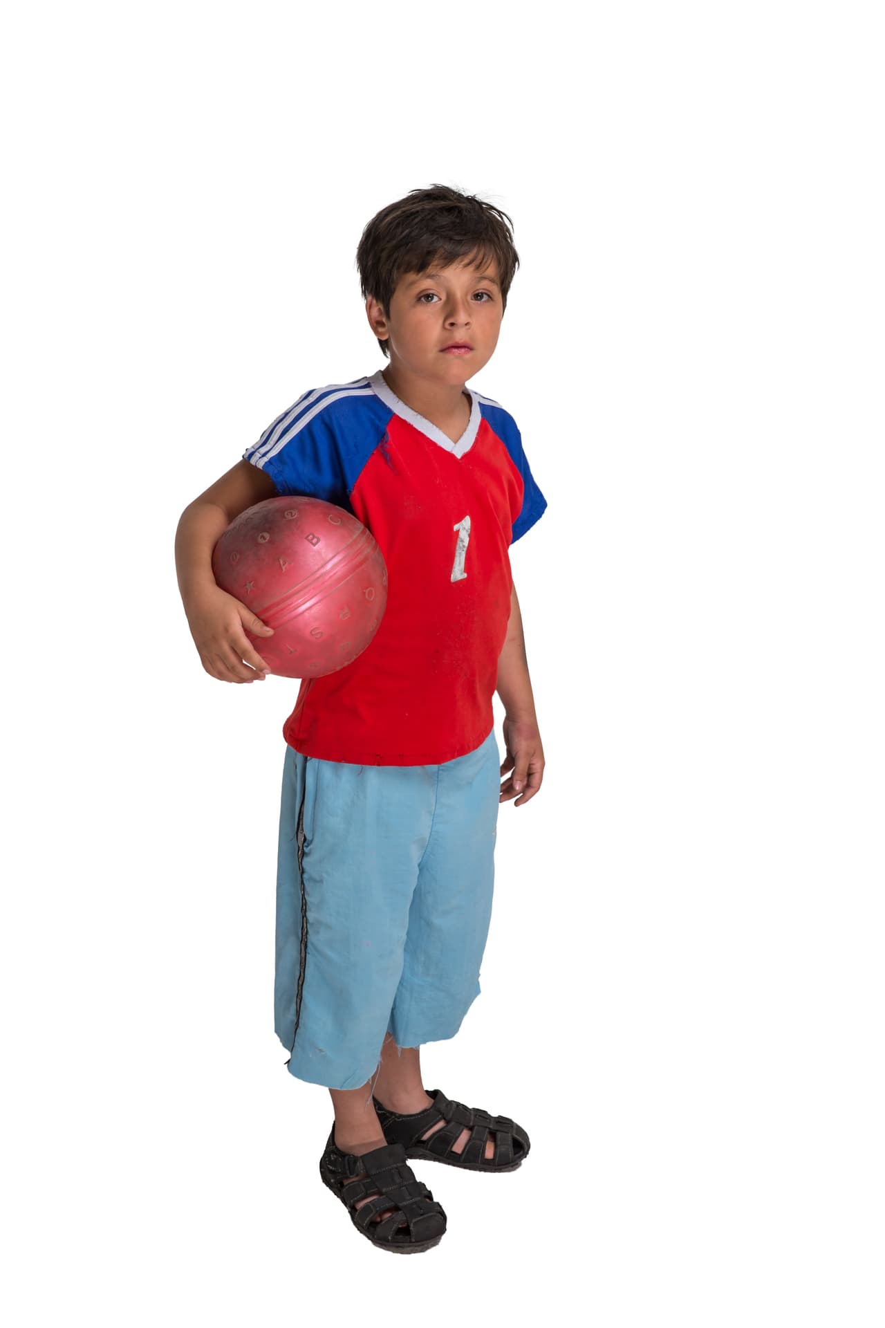 Didier desde niño supo que su pasión era el futbol.