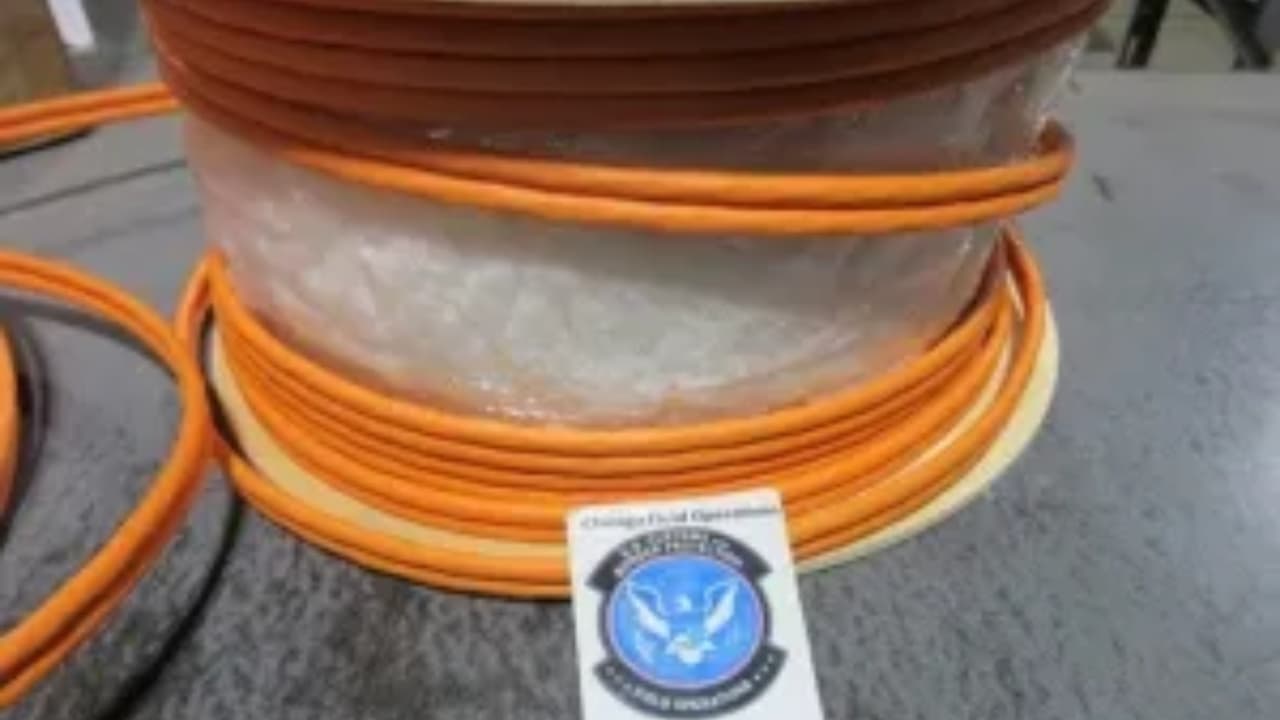 Incautan ketamina valorada en $50,000. Estaba escondida en cable Ethernet