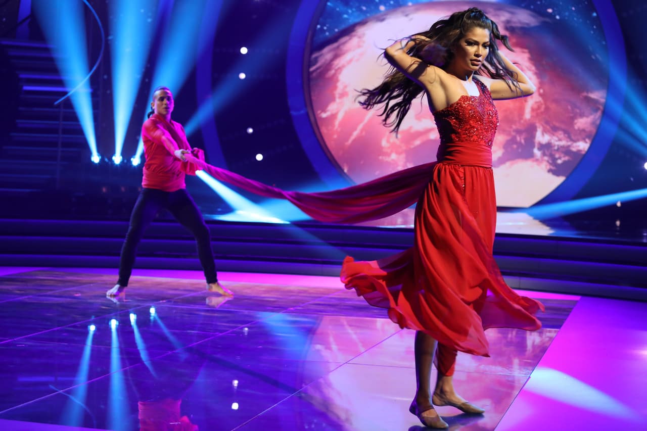 "Yo creo que este es el proceso lógico de aprendizaje de un show como este. Lo que hiciste fue maravilloso", le comentó 'Poty' a Ana Patricia.