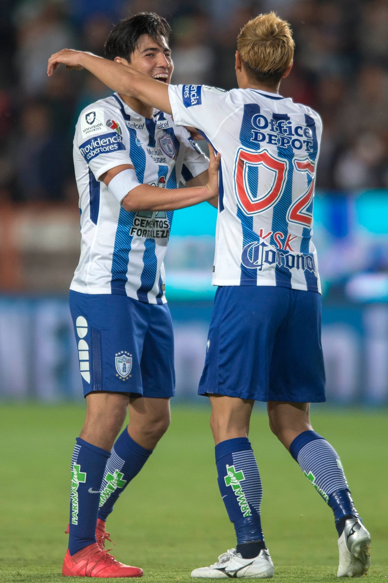 07 - Pachuca: 14 puntos (4 victorias, 2 empates y 3 derrotas) con 17 goles a favor y 14 en contra.