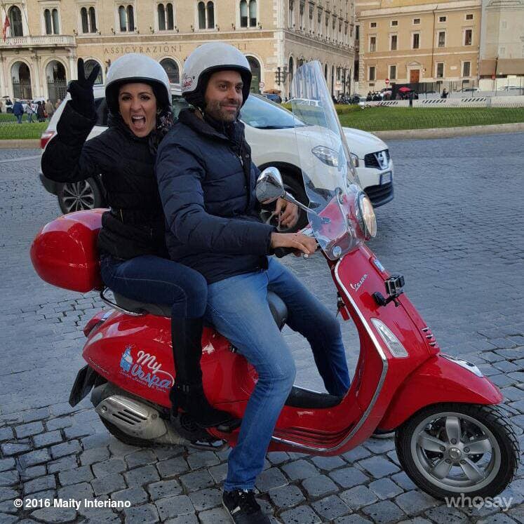 La mejor manera de conocer Roma, ¡ en Vespa!