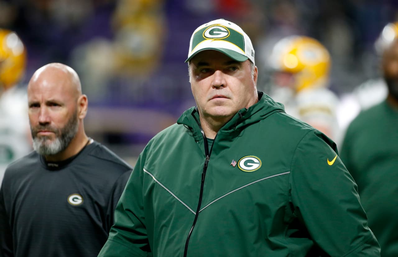 El entrenador Mike McCarthy fue despedido por los Green Bay Packers.