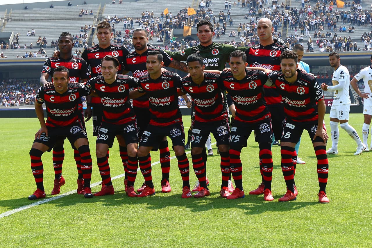 Los once de Xolos de Tijuana con la ilusión de sumar para mantenerse en la zona de Liguilla.