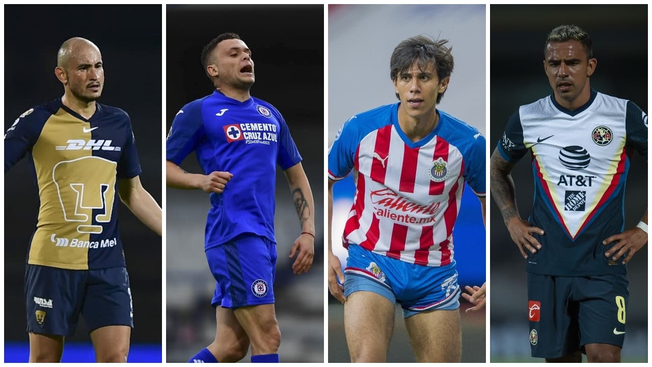 Los partidos claves para América, Chivas, Cruz Azul y Pumas