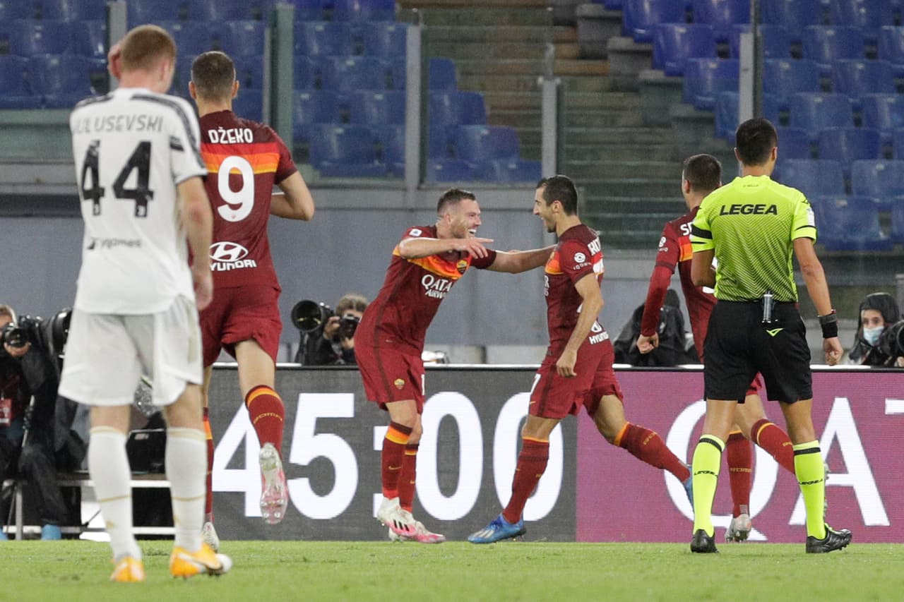 La Roma dominaba el partido dos a cero por dos goles de Veretout, pero Cristiano Ronaldo salvó a la Juventus e igualó marcador con doblete en el segundo tiempo durante la segunda jornada de la Serie A.