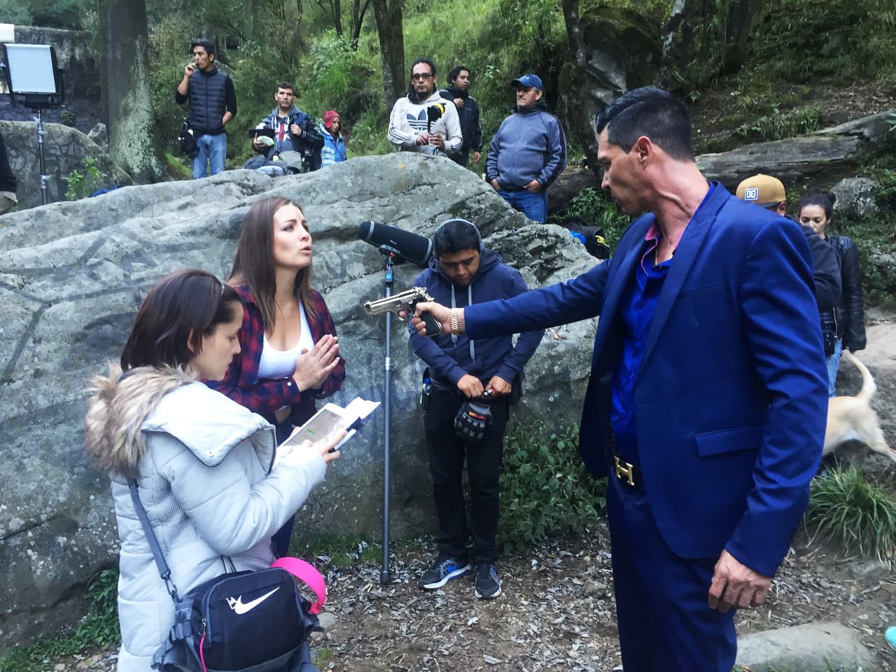 Detrás de cámaras del ataque de Arley a Amanda