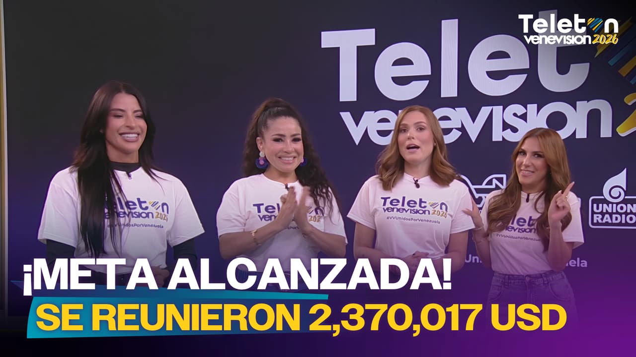 Teleton Venevision 2026 superó su meta