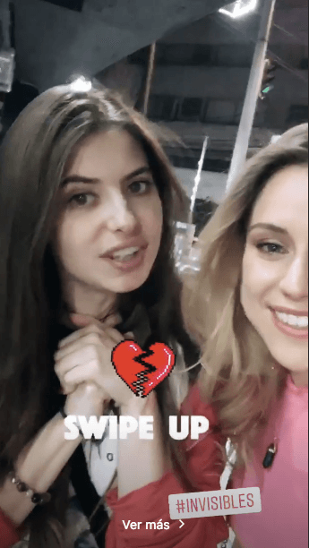 Además de servir para ponerse al día, el reencuentro también fue aprovechado para hablar de ‘Invisibles’, el nuevo sencillo de Daniela, en el que participa como modelo Óscar Loto, quien en la telenovela personificó a Diego Loyola.