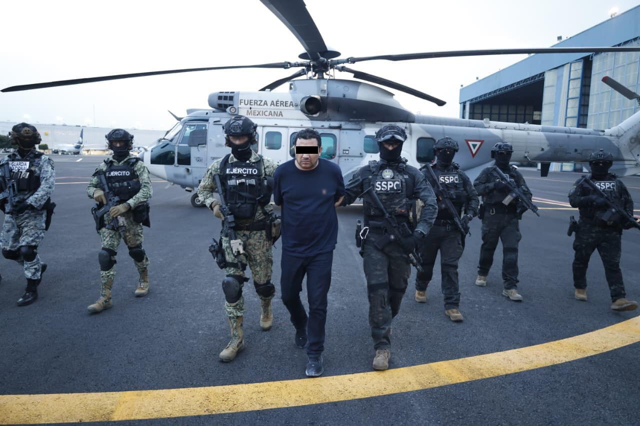 Reconoce la DEA a autoridades mexicanas por la captura del "R1", presunto autor intelectual del homicidio de Carlos Manzo