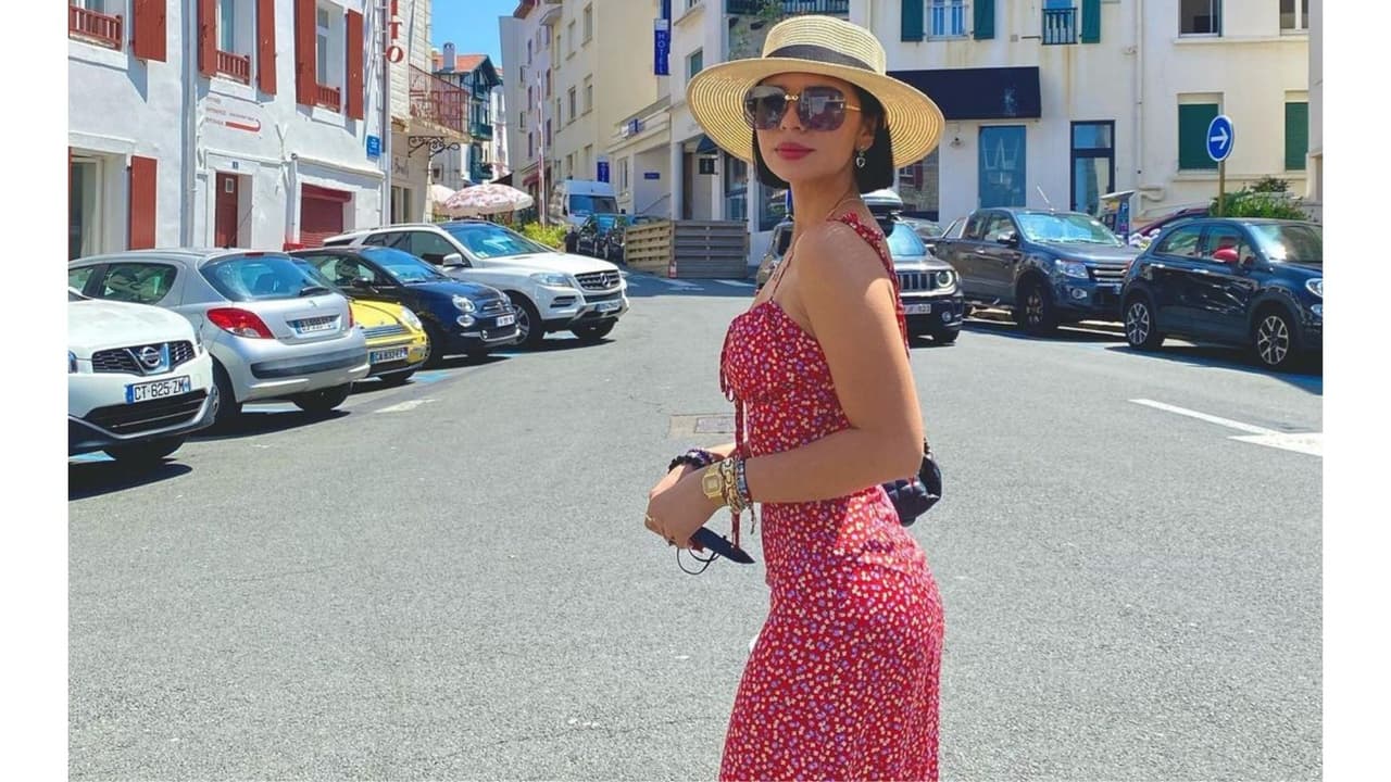 Ángela Aguilar en junio.