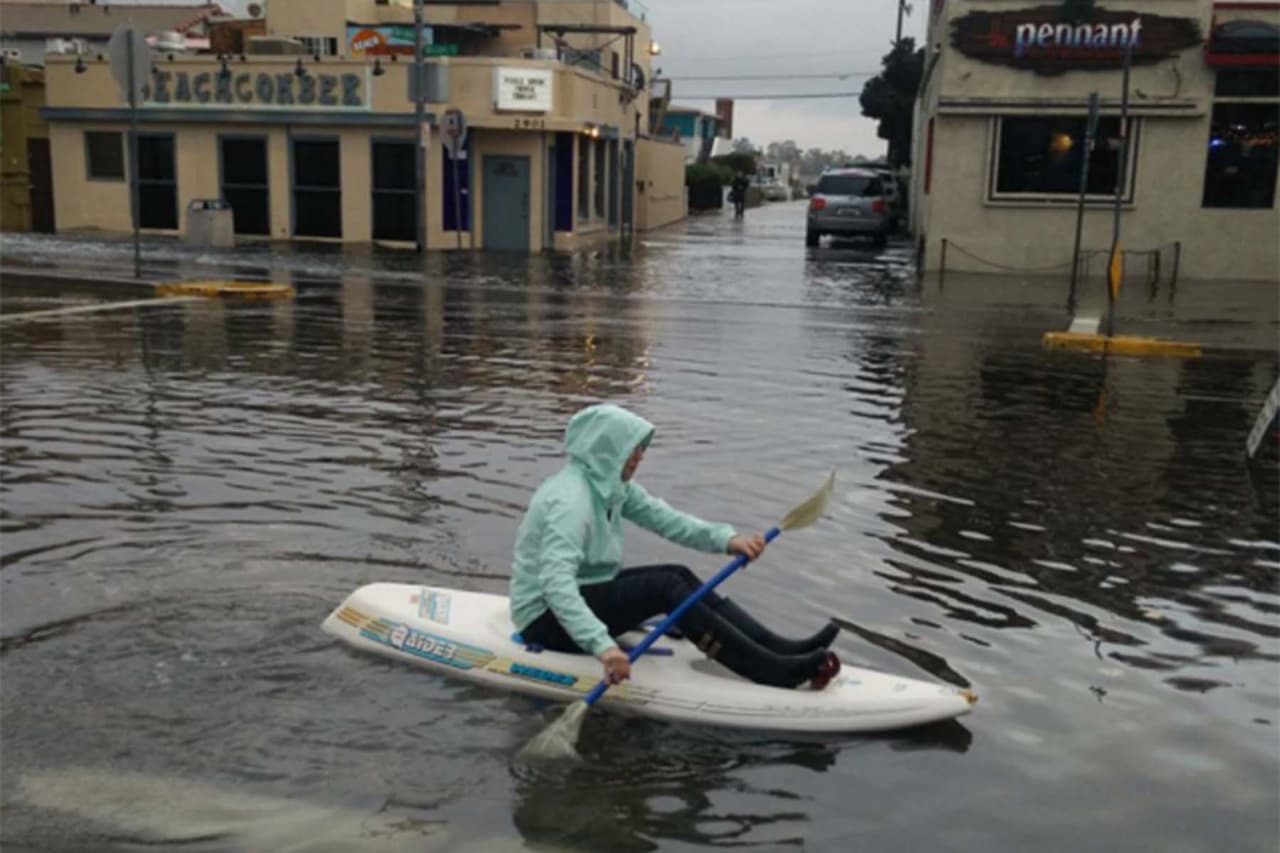 El Niño inunda el sur de California