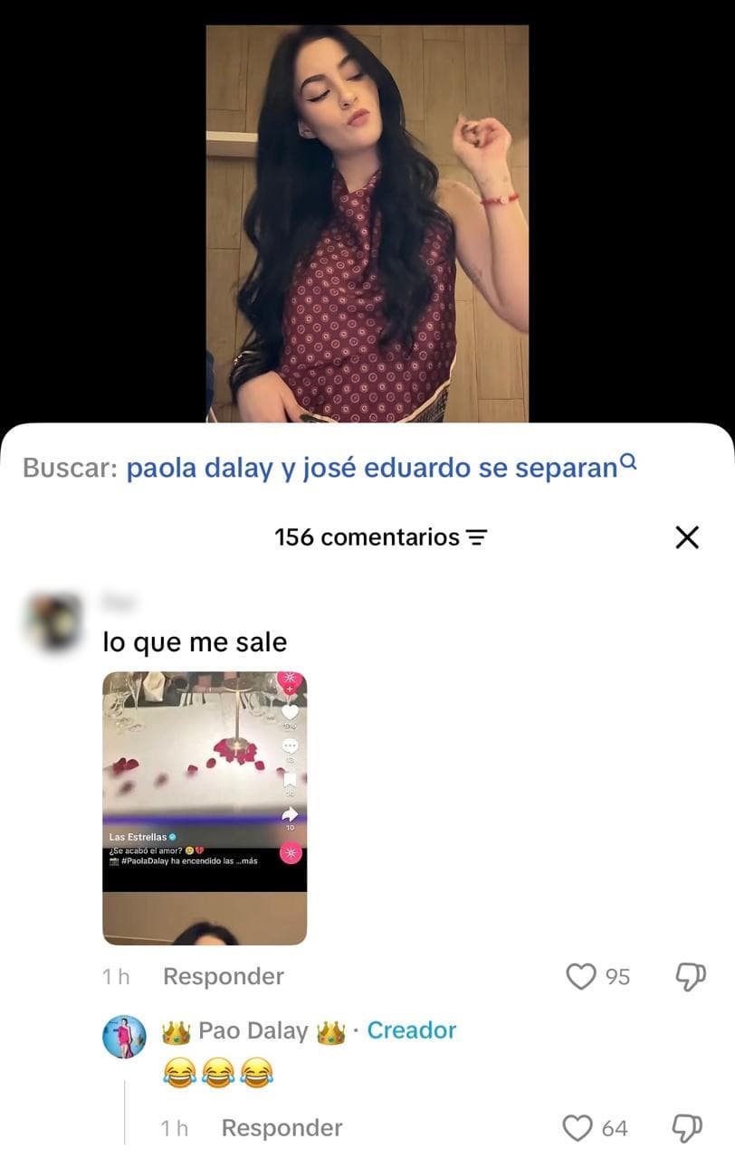 Paola Dalay en TikTok.