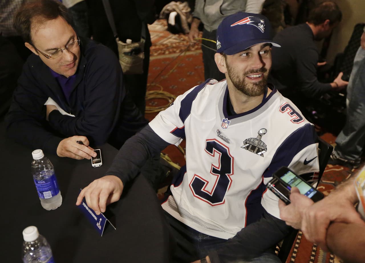 Stephen Gostkowski firmó por 4 años y $17.2 MDD con los New England Patriots