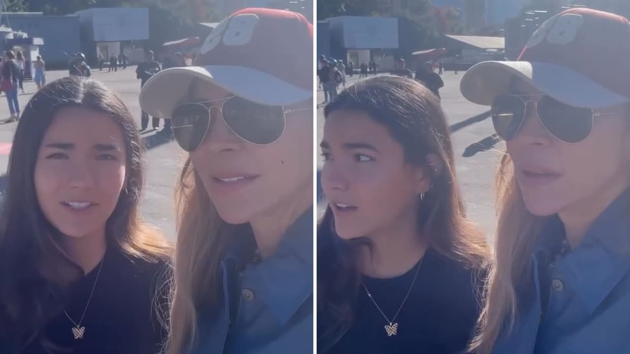 Aylín Mujica y su hija Violeta pasaron momentos de angustia debido al terremoto en Colombia.
