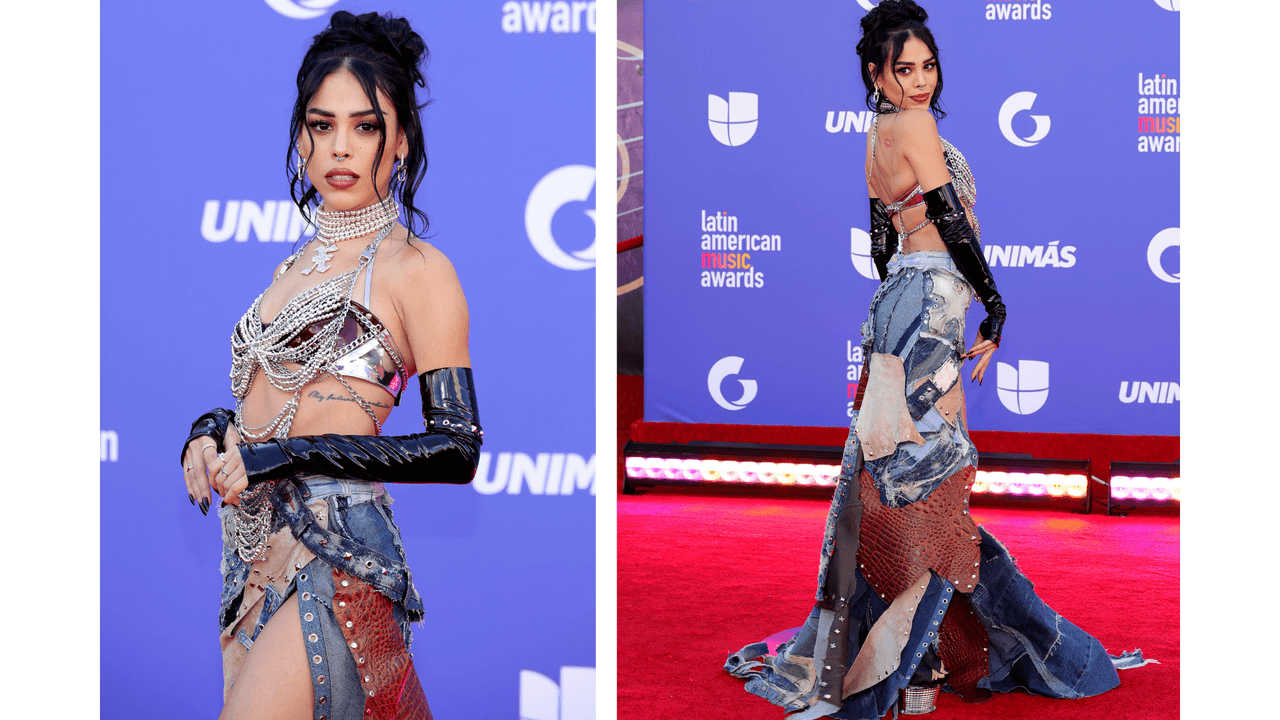 Danna Paola en la alfombra roja de los Latin American Music Awards 2023