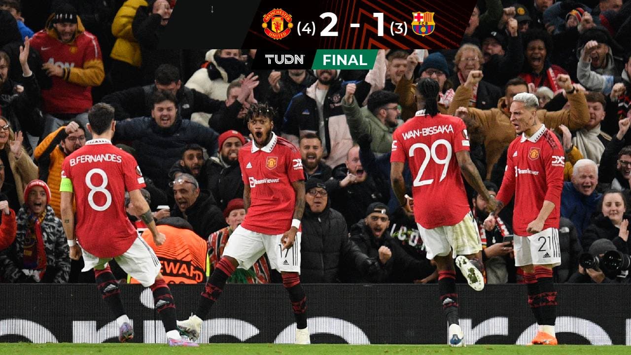 Manchester United deja al FC Barcelona fuera de la Europa League