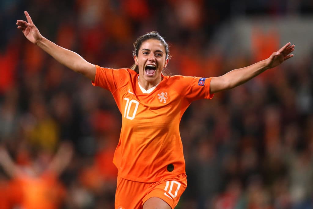 Daniëlle van de Donk del Arsenal ocupa el lugar 16.