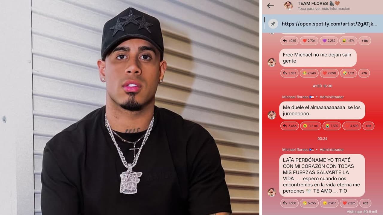 Michael Flores rompió el silencio tras la muerte de su sobrinita, Laïa.