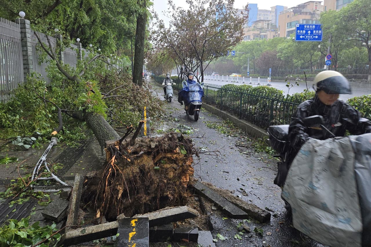 Dolphin no impactó directamente en Filipinas, pero contribuyó a agravar las lluvias monzónicas estacionales que provocaron inundaciones y deslaves de tierra en la región de Luzón, en la isla norteña principal.