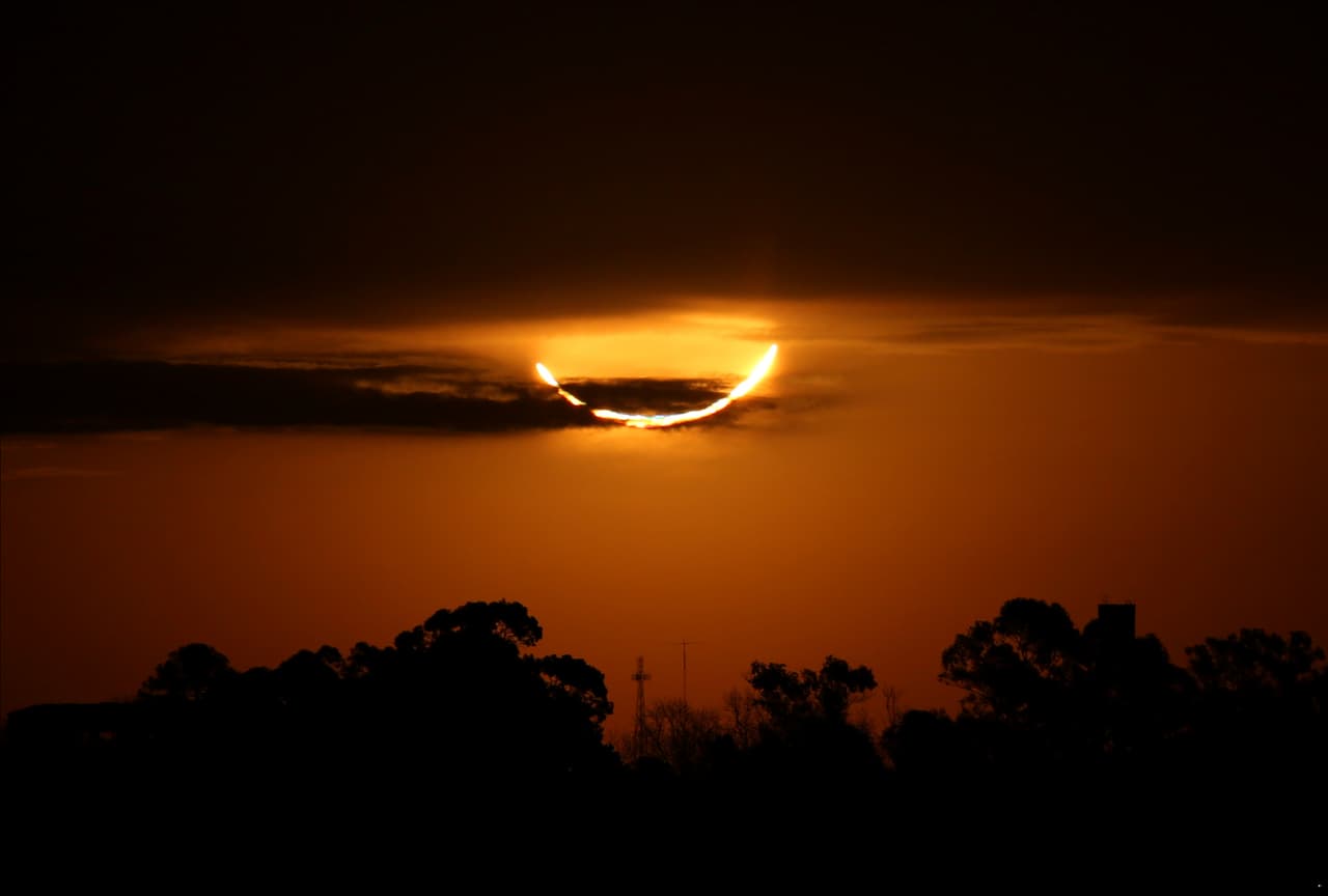 En Argentina, el eclipse también fue total en zonas de las provincias de San Juan, La Rioja, San Luis, Córdoba, Santa Fe y Buenos Aires.