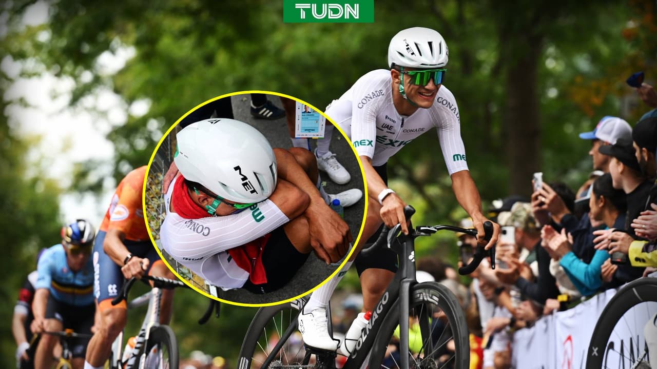 Isaac Del Toro, hasta las lágrimas por quinto lugar en Mundial