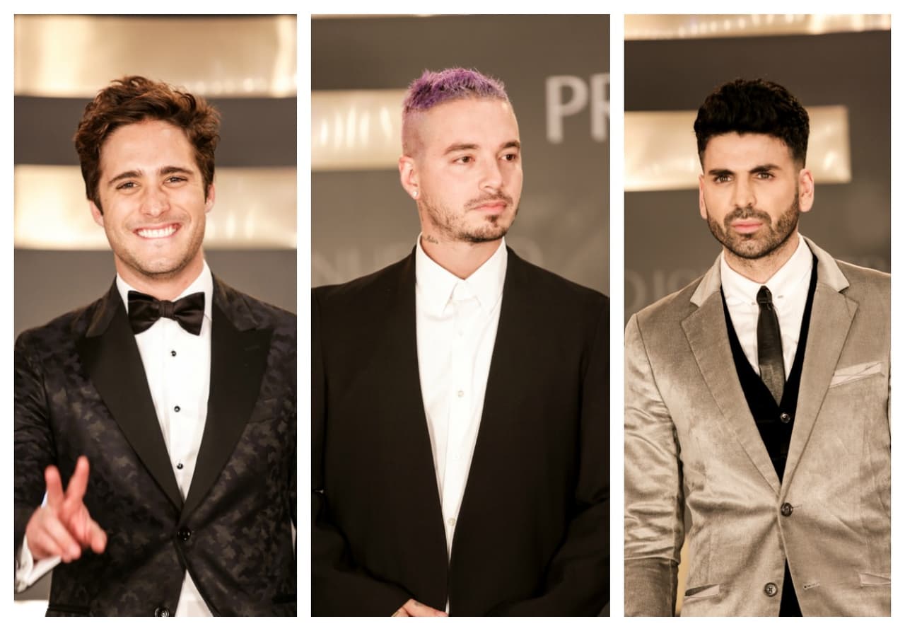 Estos guapos caballeros levantaron varios suspiros en su paso por la Alfombra.