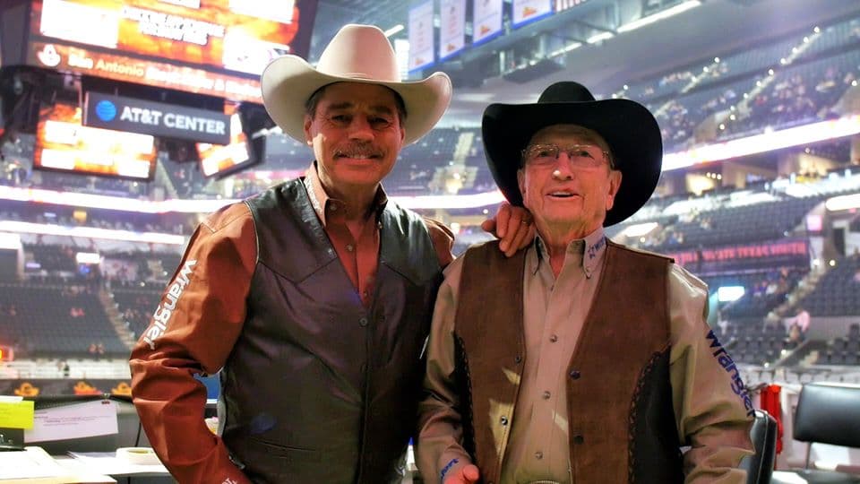 Local Voice of the Stock Show and Rodeo Dies at 87