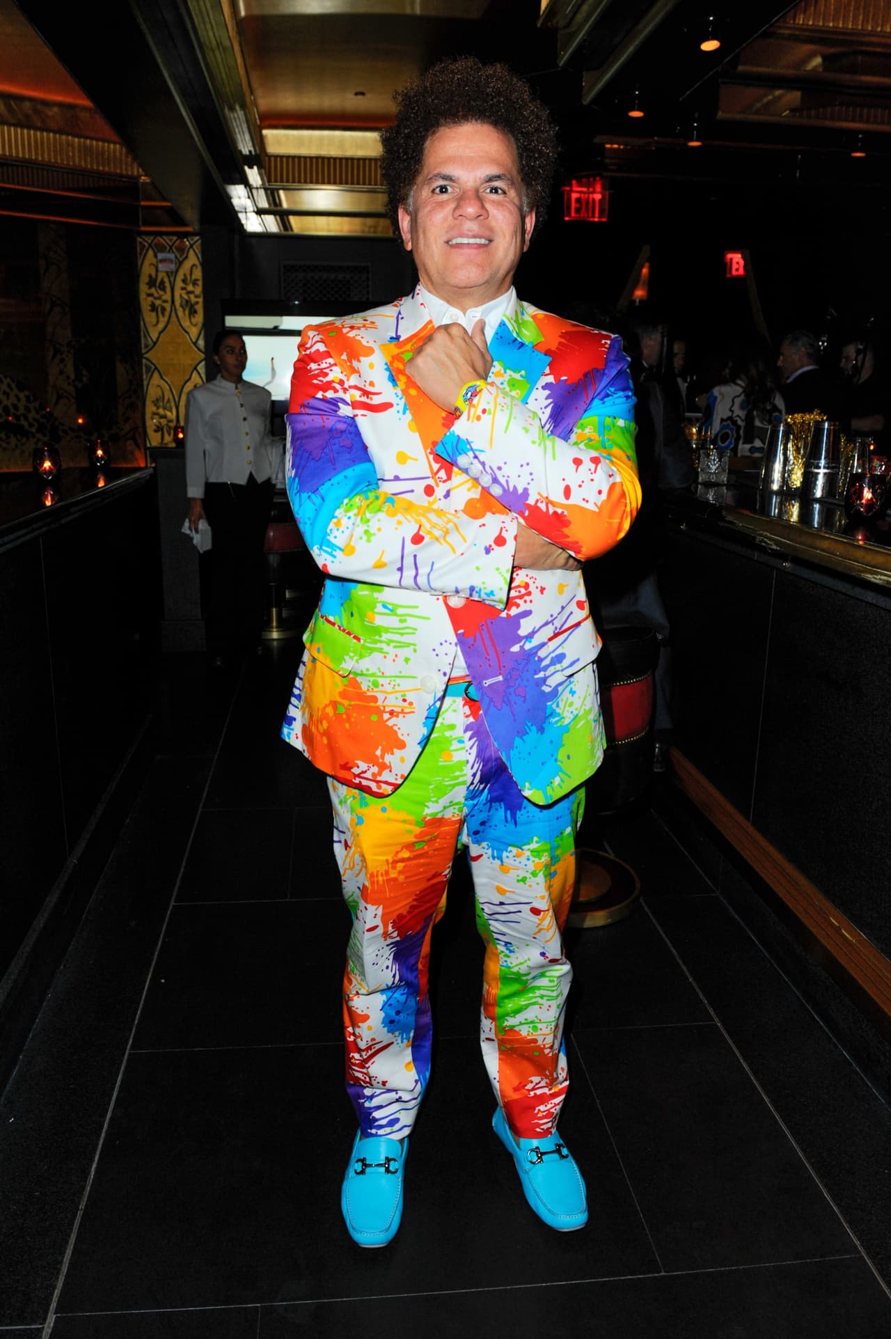 La obra de
<b><a href="https://www.univision.com/nueva-york/wxtv/romero-brito-el-artista-plastico-que-ha-roto-las-fronteras-con-su-estilo-unico-video">Romero Britto</a></b> se caracteriza por el colorido y optimismo, pues el brasileño cree que el arte debe ser un agente de cambio positivo para el mundo.