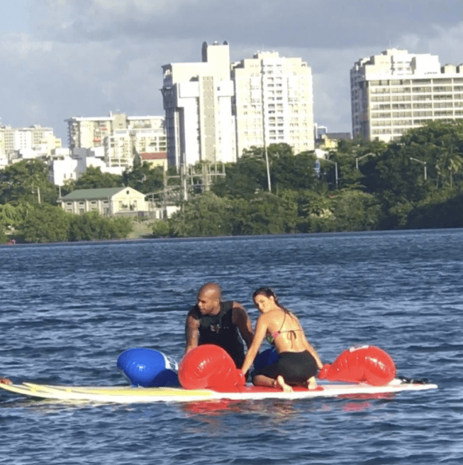 Patricia Corcino aprovechado los encantos de su Puerto Rico.