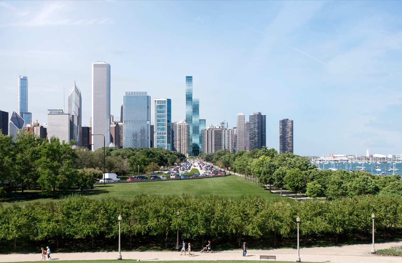 Durante la construcción del edificio, que se prevé creará 2500 empleos, habrá cambios en la circulación de la Columbus y la Wacker. El Lower Field Boulevard estará cerrado.