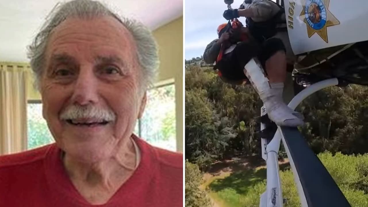 Salvan a abuelito latino que estaba desaparecido en Oakland: lo rescatan en helicóptero