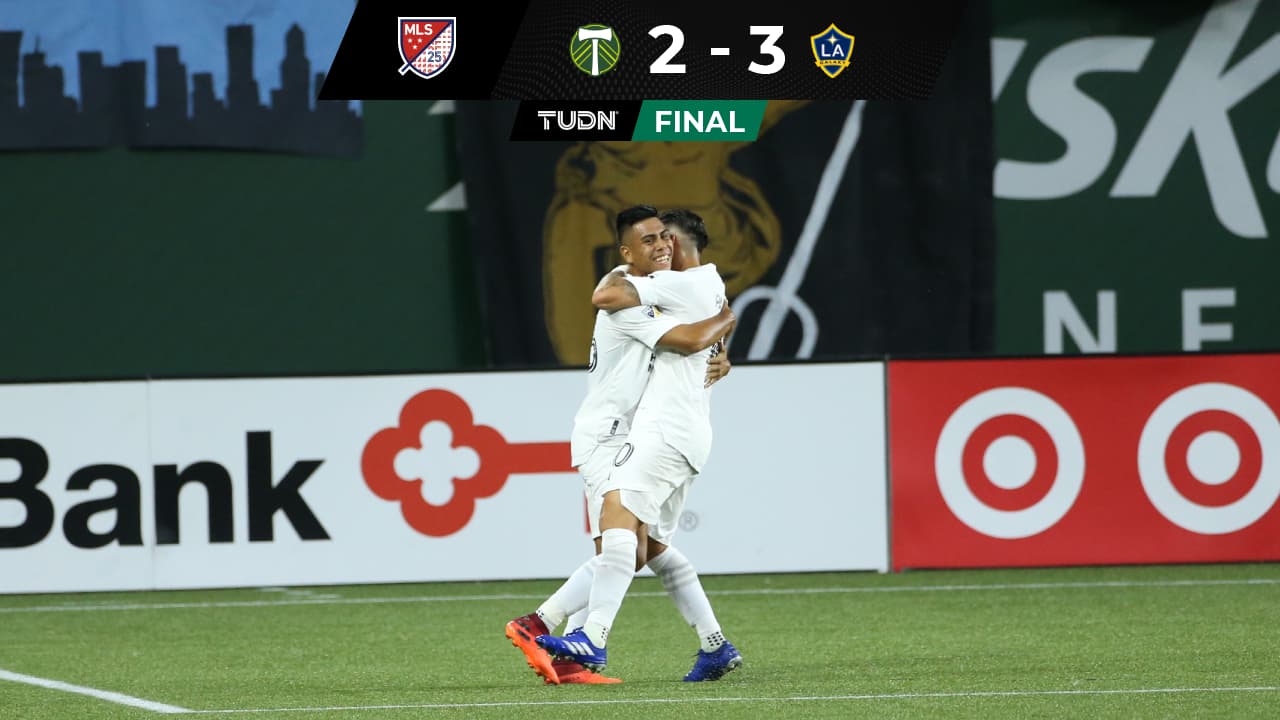 Con gol de Efraín Álvarez y sin Chicharito, LA Galaxy derrotó a Portland Timbers