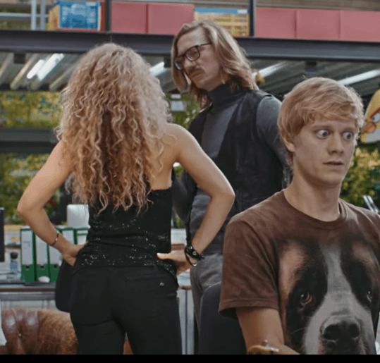 Los creativos trabajaron a su lado.