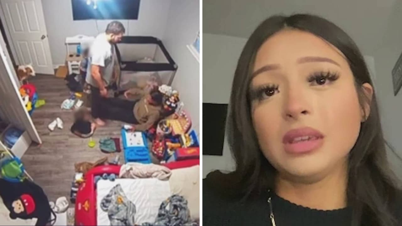 Madre hispana recibe golpiza de su novio y todo queda grabado en video