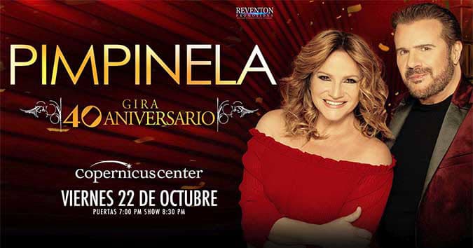 Gana boletos al concierto de Pimpinela
