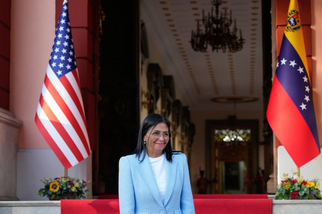 Delcy Rodríguez asegura que Venezuela mantendrá la soberanía de su petróleo en medio de un acuerdo por 25 años con Estados Unidos