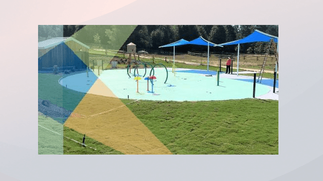 Inauguran estación de fuentes de agua para niños en Knightdale