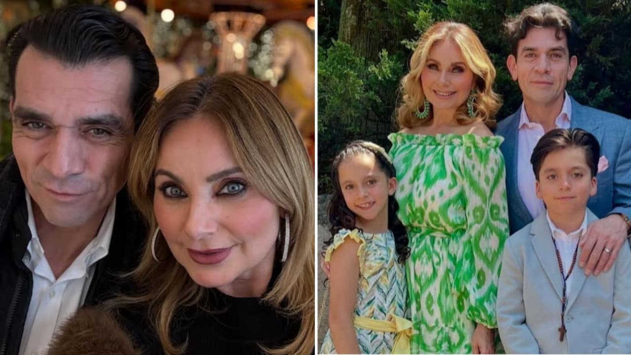 Hijos de Jorge Salinas y Elizabeth Álvarez reaparecen en celebración y están enormes, ¿a quién se parecen?