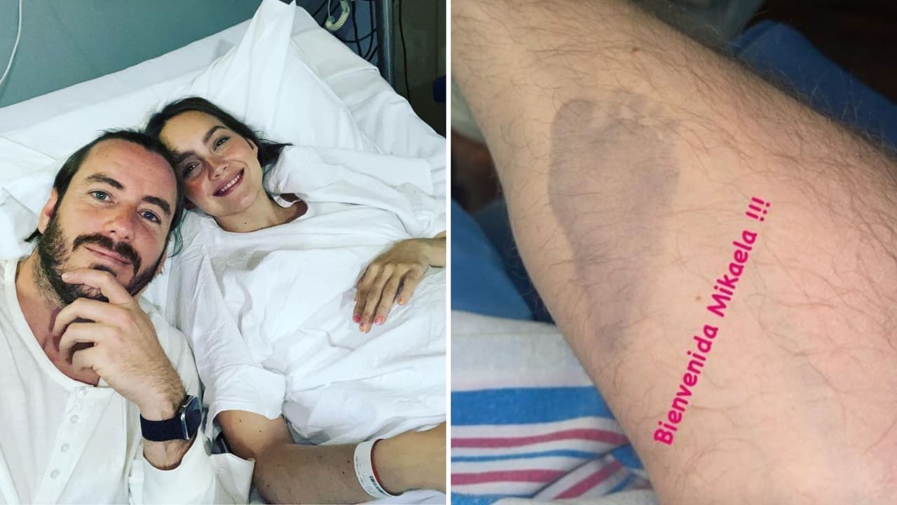 Juan Diego Covarrubias se convierte en papá por segunda vez y comparte la primera foto de su bebé