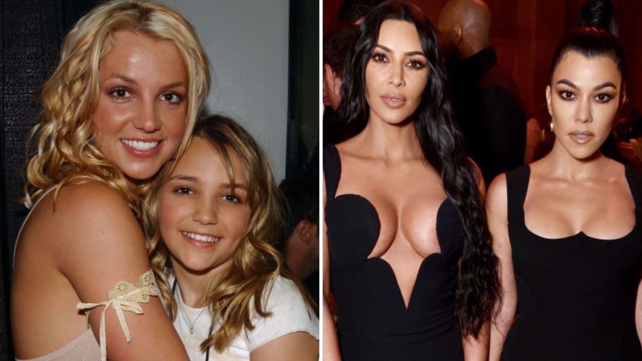 4 casos de hermanas famosas que pelearon públicamente: Kim y Kourtney hasta se golpearon