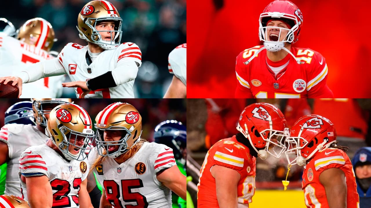 49ers vs. Chiefs: Los protagonistas de cada equipo para el Super Bowl 2024