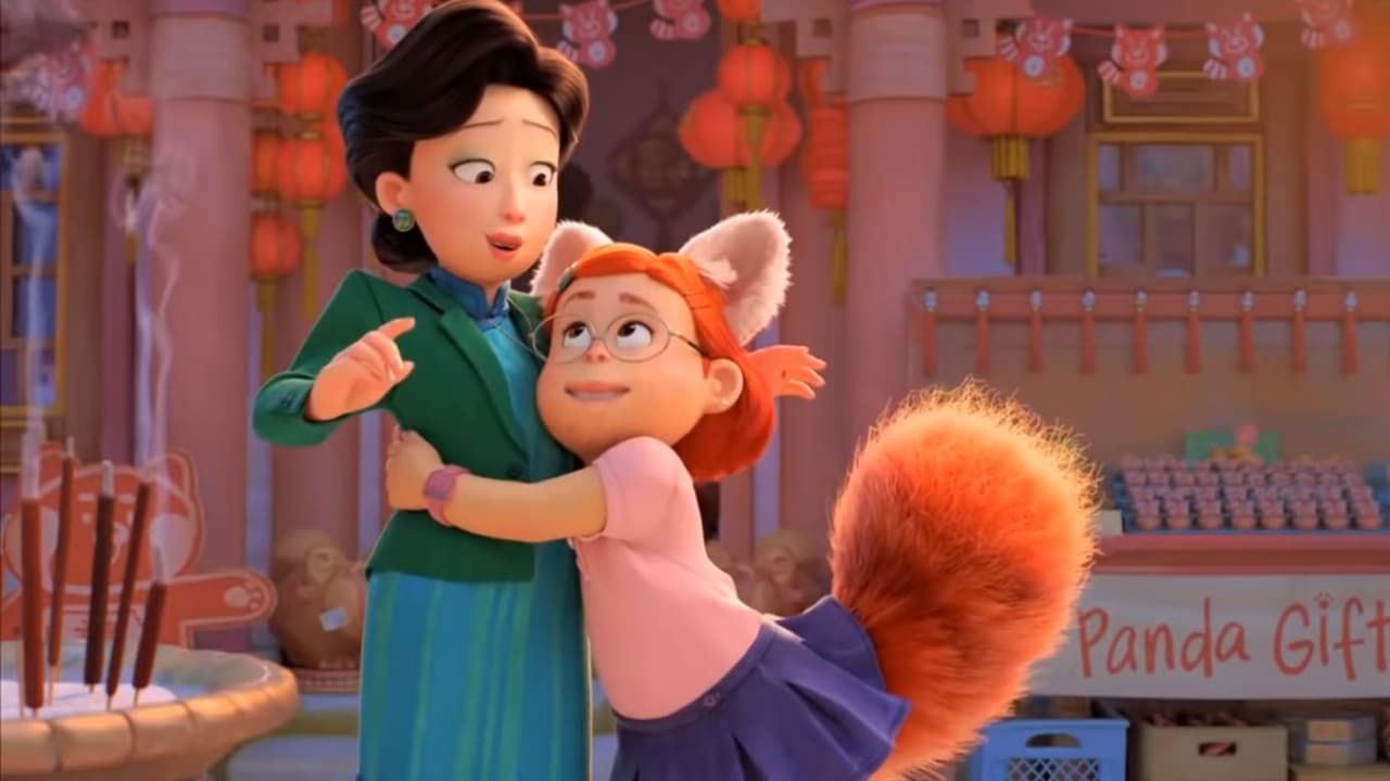 Mei hace las pases con su transformación al final de ‘Turning Red’.