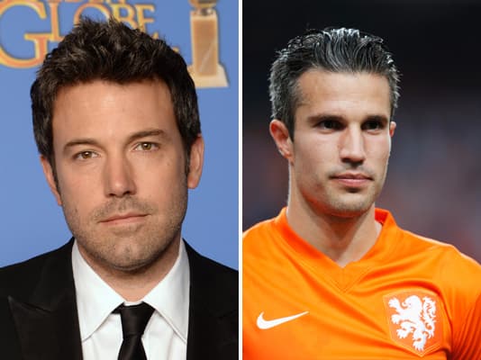 Estos astros del balompié tienen gemelos en el mundo de la farándula e incluso en la familia real. Mira sus fotos y juzga por ti mismo.