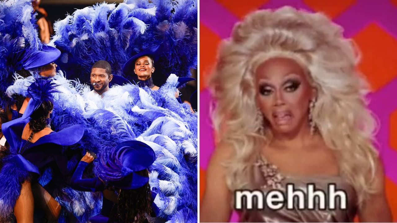 Show de Usher en el medio tiempo del Super Bowl desata lluvia de memes: ¿el más aburrido de la historia?