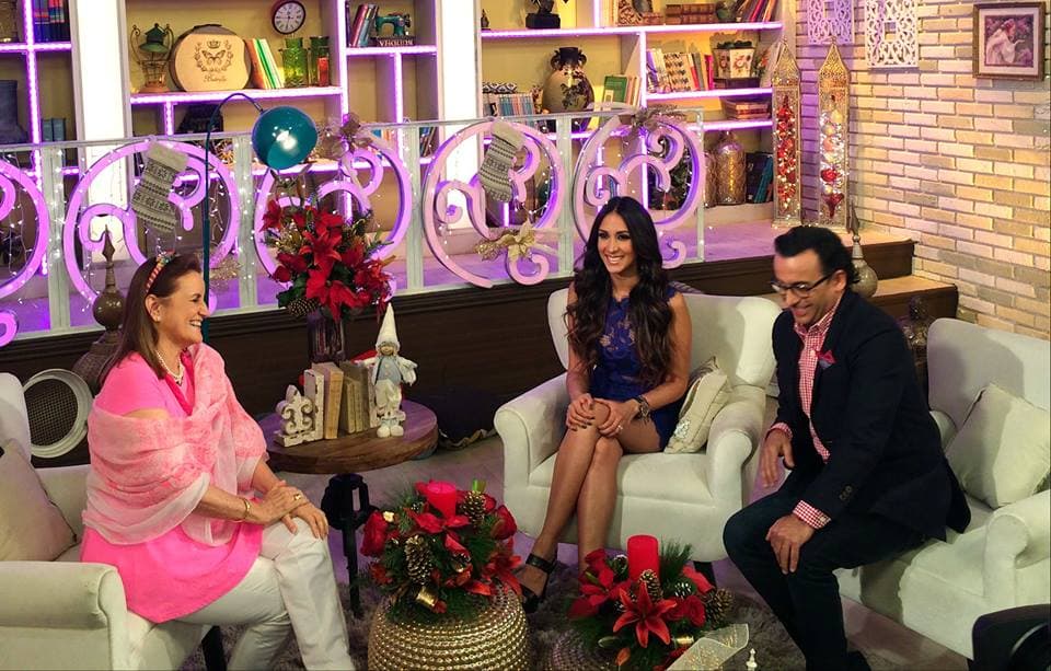 Cynthia Urias y Adal Ramones nos acompañaron en el programa.