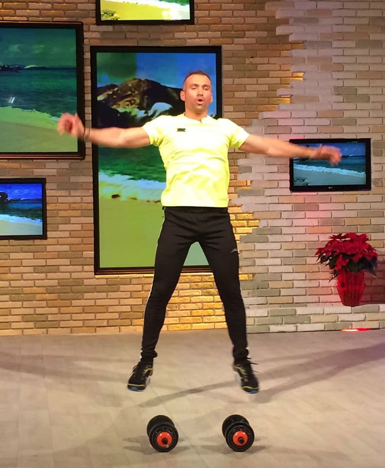 Diego Di Marco nos ayuda a ponernos en forma.