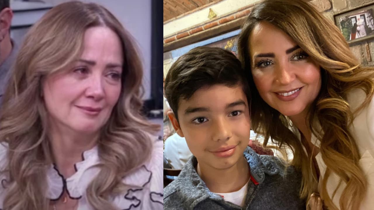 Andrea Legarreta conmueve al publicar fotos de su sobrino fallecido: "Besos hasta el cielo"