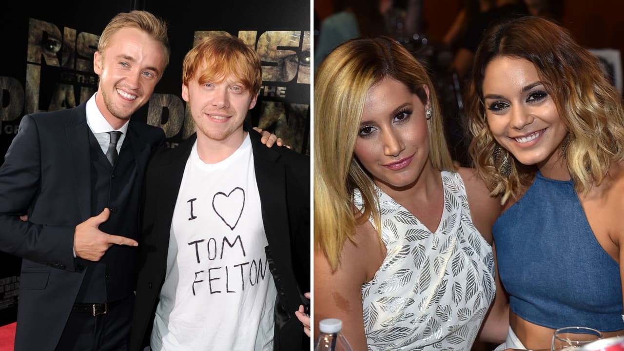 9 parejas de Hollywood que actuaron como rivales, pero en realidad son íntimos amigos